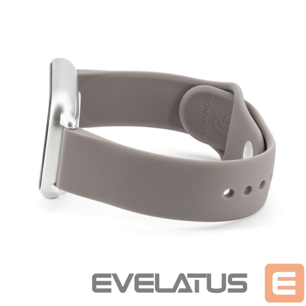Rihm Connect 22mm Silicone Loop Watch Strap (S/M 110mm) Gray