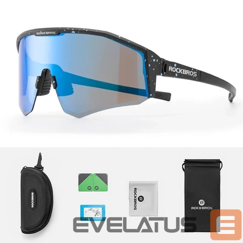 Jalgratta tarvik Rockbros Rockbros SP297 polarizing cycling glasses - black