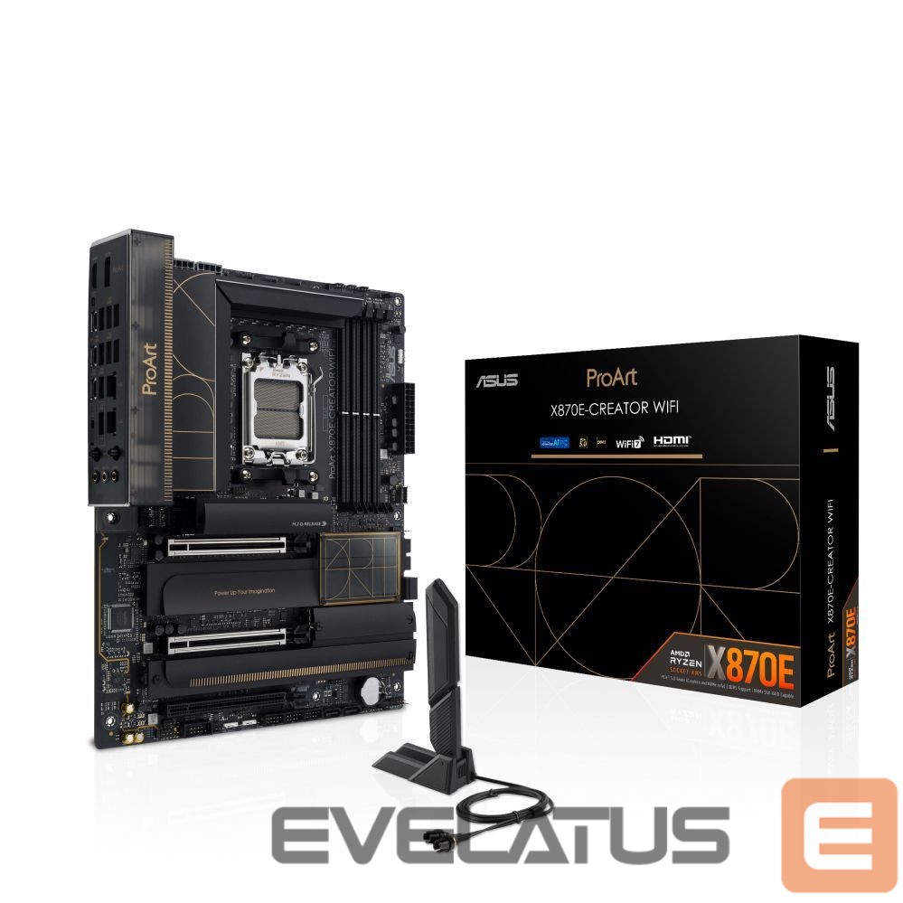 AMD protsessori emaplaat Asus MB AMD X870 SAM5 ATX/PROART X870E-CREATOR WIFI