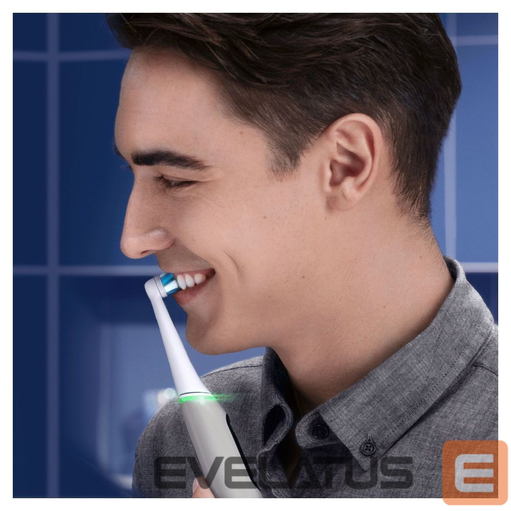 Hambahari Oral-B Toothbrush iO Series 6 Rechargeable, For adults, Number of brush heads included 1, Number of teeth brushing modes 5, Grey Opal