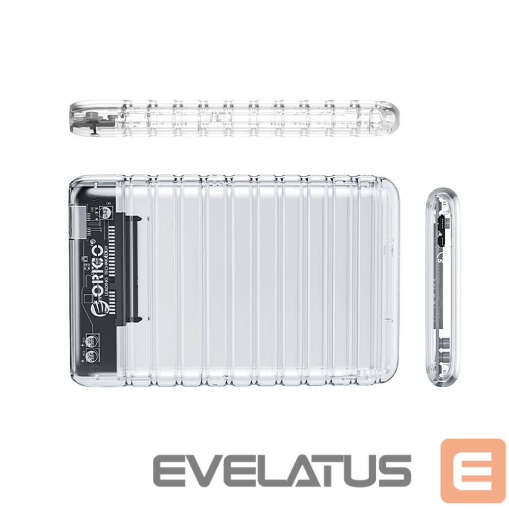 Muu arvutitarvik Orico Orico 2139U3-V1 2.5" HDD/SSD USB Micro-B 5Gb/s Disk Drive - Transparent