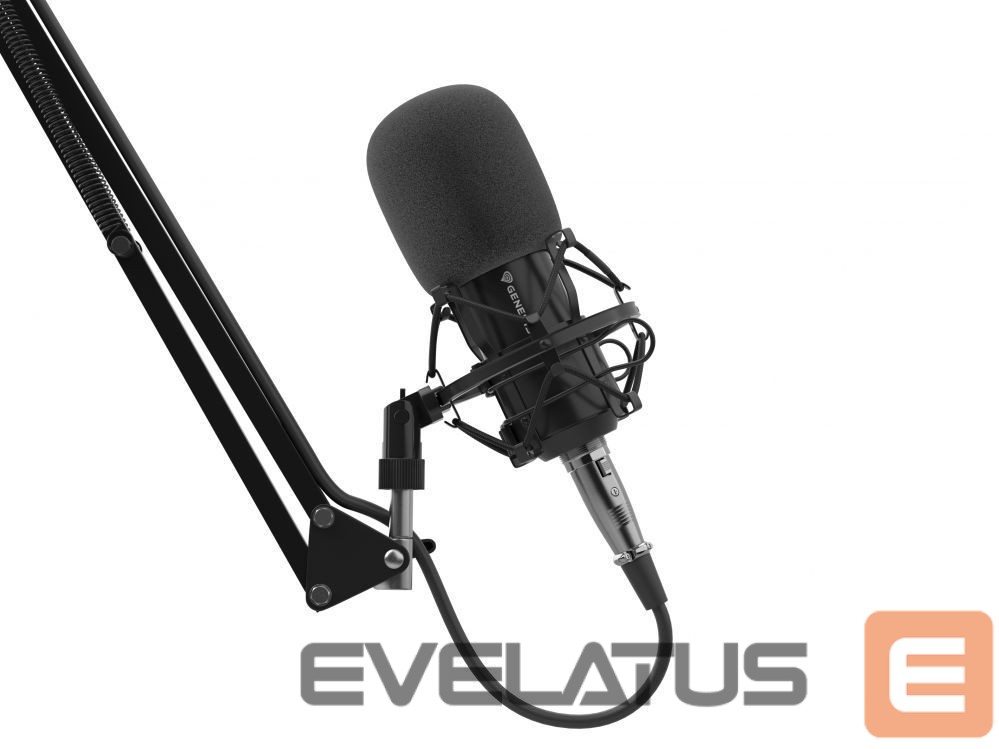 Muu arvutitarvik Genesis Gaming Microphone Radium 300 Black, Wired