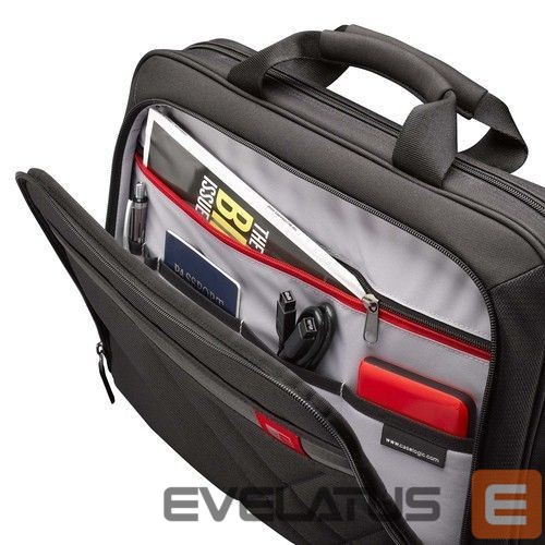 Sülearvuti kott Case Logic Casual Laptop Bag DLC117 Fits up to size 17 ", Black, Shoulder strap