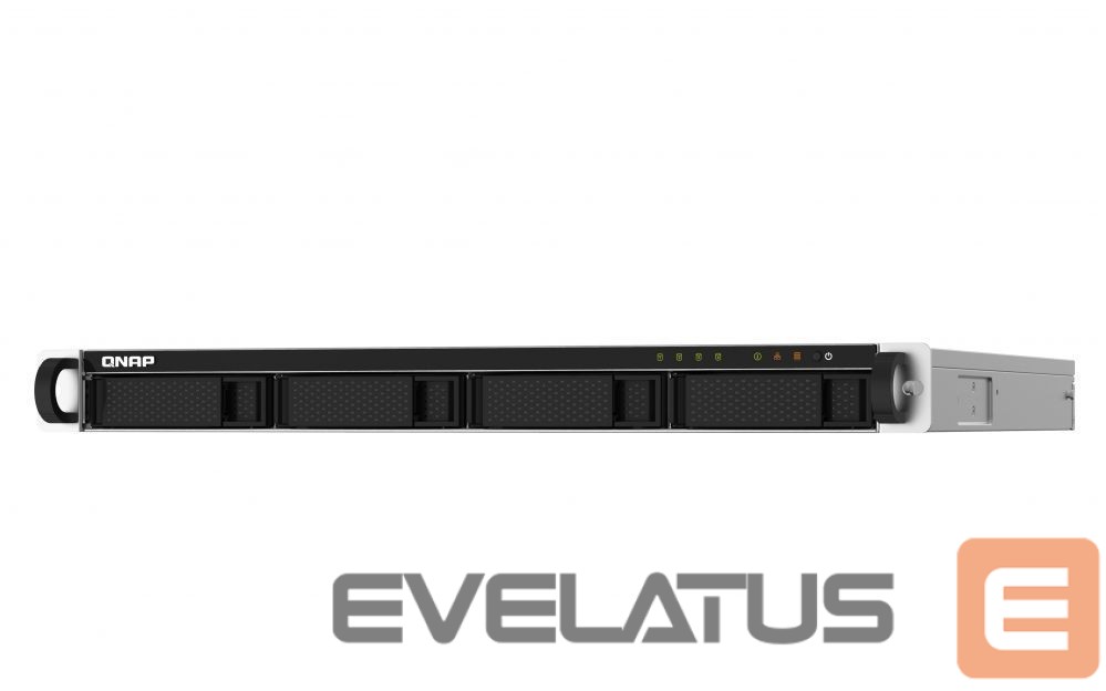 Mälupulk QNAP 4-Bay NAS TS-432PXU-2G Up to 4 SATA 6Gb/s, 3Gb/s, AL324 ARM Cortex-A57 Quad-Core, Processor frequency 1.7 GHz, 2 GB, DDR4, 2x10 Gigabit Ethernet SFP+; 2x2.5 Gigabit Ethernet; PCIe Gen 2 x2; 4x USB 3.2 Gen 1
