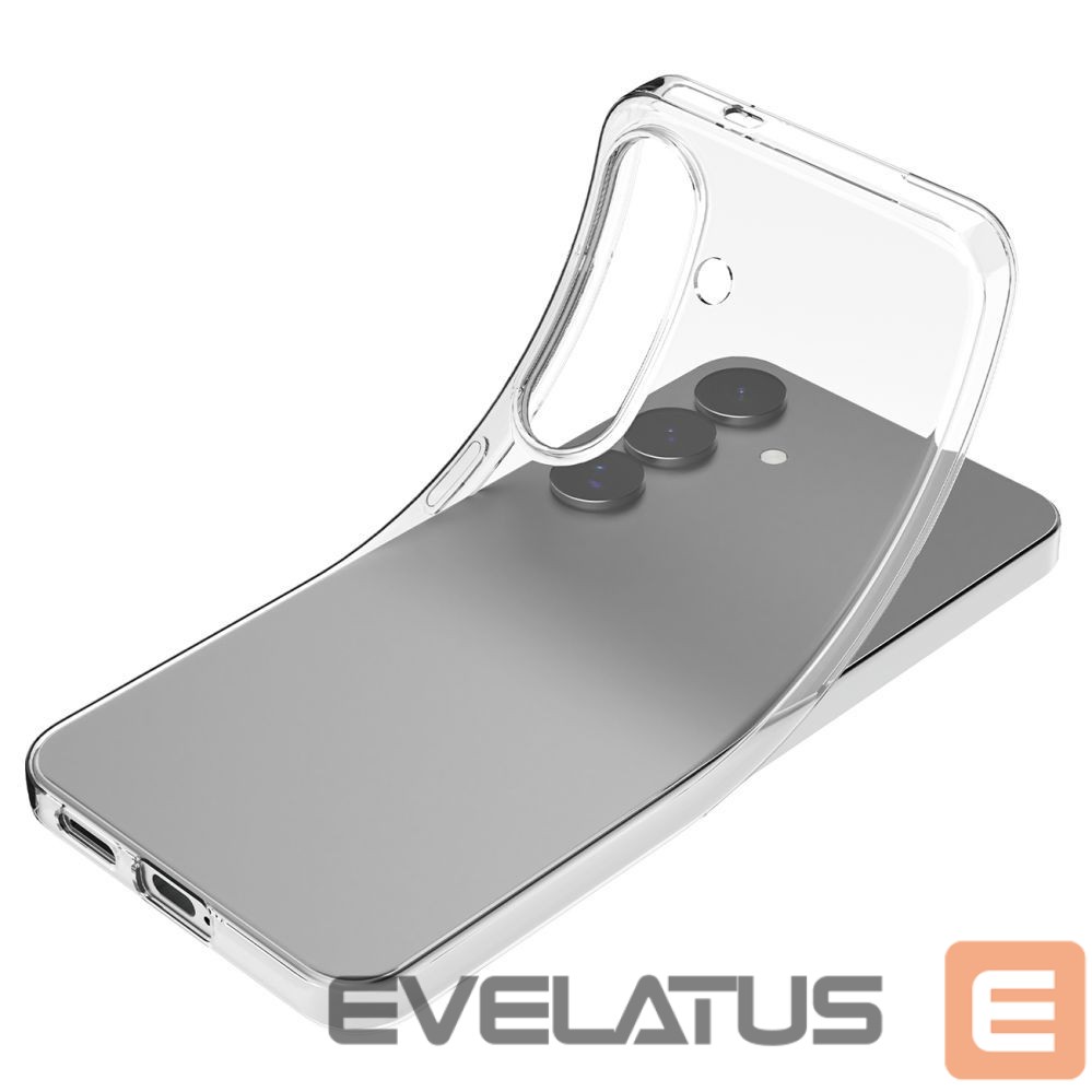 Tagakaaned Puro Silicone Case Puro 03 Nude for Samsung Galaxy S25 - Transparent