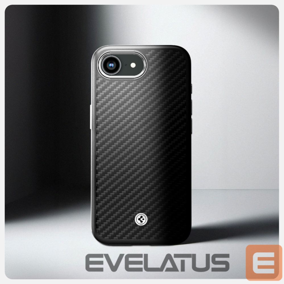 Tagakaaned Spigen Spigen Enzo Aramid MagSafe iPhone 16e Case - Black