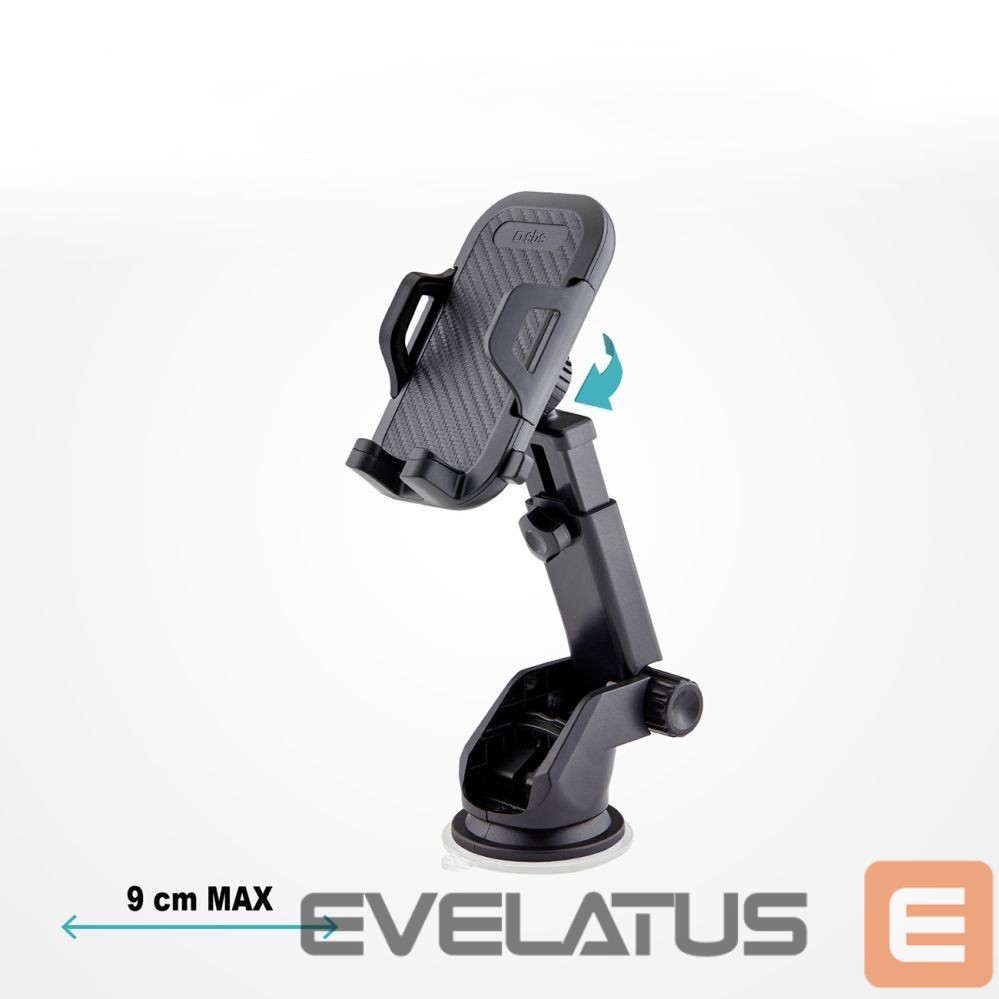 Automaatne hoidja SBS SBS TEHWSUPWIND smartphone holder telescopic with suction cup - black