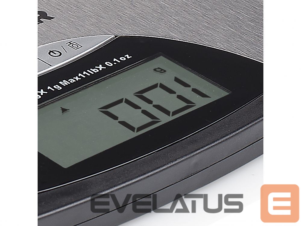 Köögikaalud Tristar Kitchen scale KW-2435 Maximum weight (capacity) 5 kg, Metallic