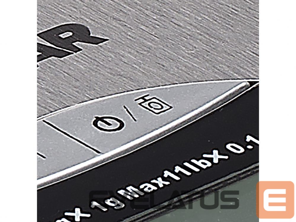 Köögikaalud Tristar Kitchen scale KW-2435 Maximum weight (capacity) 5 kg, Metallic