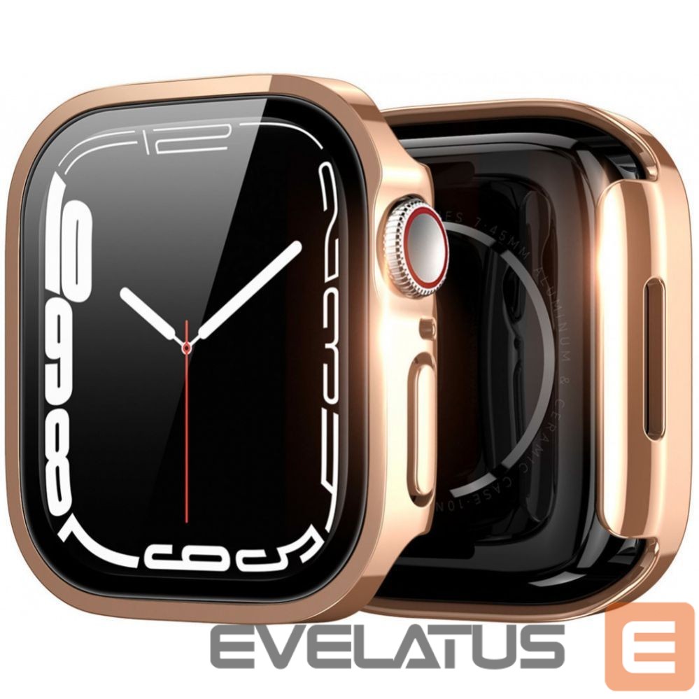 Ekraani kaitse Dux Ducis Hamo Apple Watch Series 7/8/9 Case (PC) 45MM Rose Gold