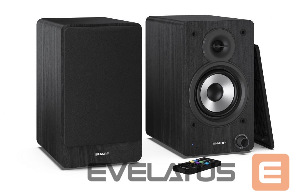 Arvutikõlarid Sharp CP-SS30 Bookshelf Speakers, Black