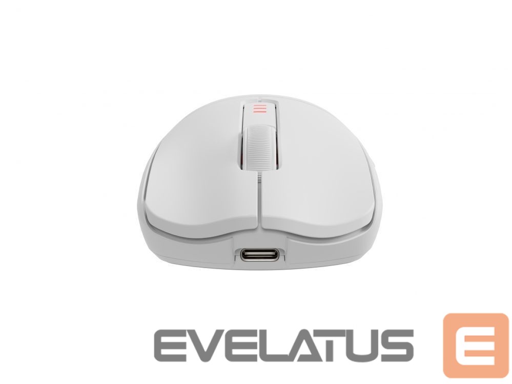 Arvutihiir Genesis Zircon 500 | Wireless/Wired | Gaming Mouse | 2.4 GHz, Bluetooth, USB | White