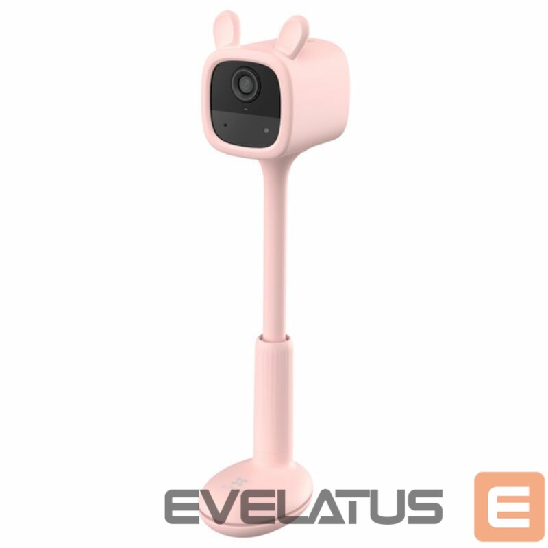 Videokaamera EZVIZ BM1 Rabit Indoor Battery-powered magnetic Baby Smart HD Monitor with screw fixation Pink