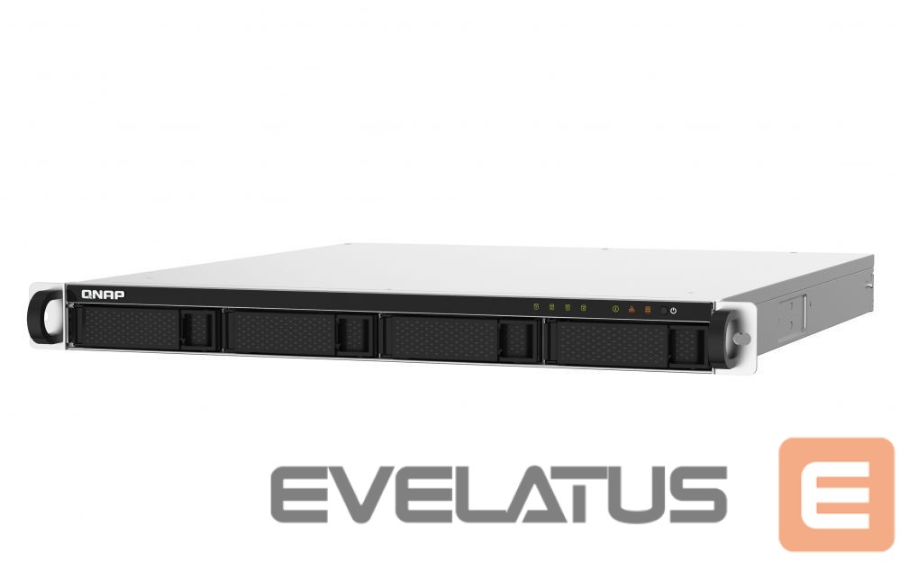 Mälupulk QNAP 4-Bay NAS TS-432PXU-2G Up to 4 SATA 6Gb/s, 3Gb/s, AL324 ARM Cortex-A57 Quad-Core, Processor frequency 1.7 GHz, 2 GB, DDR4, 2x10 Gigabit Ethernet SFP+; 2x2.5 Gigabit Ethernet; PCIe Gen 2 x2; 4x USB 3.2 Gen 1