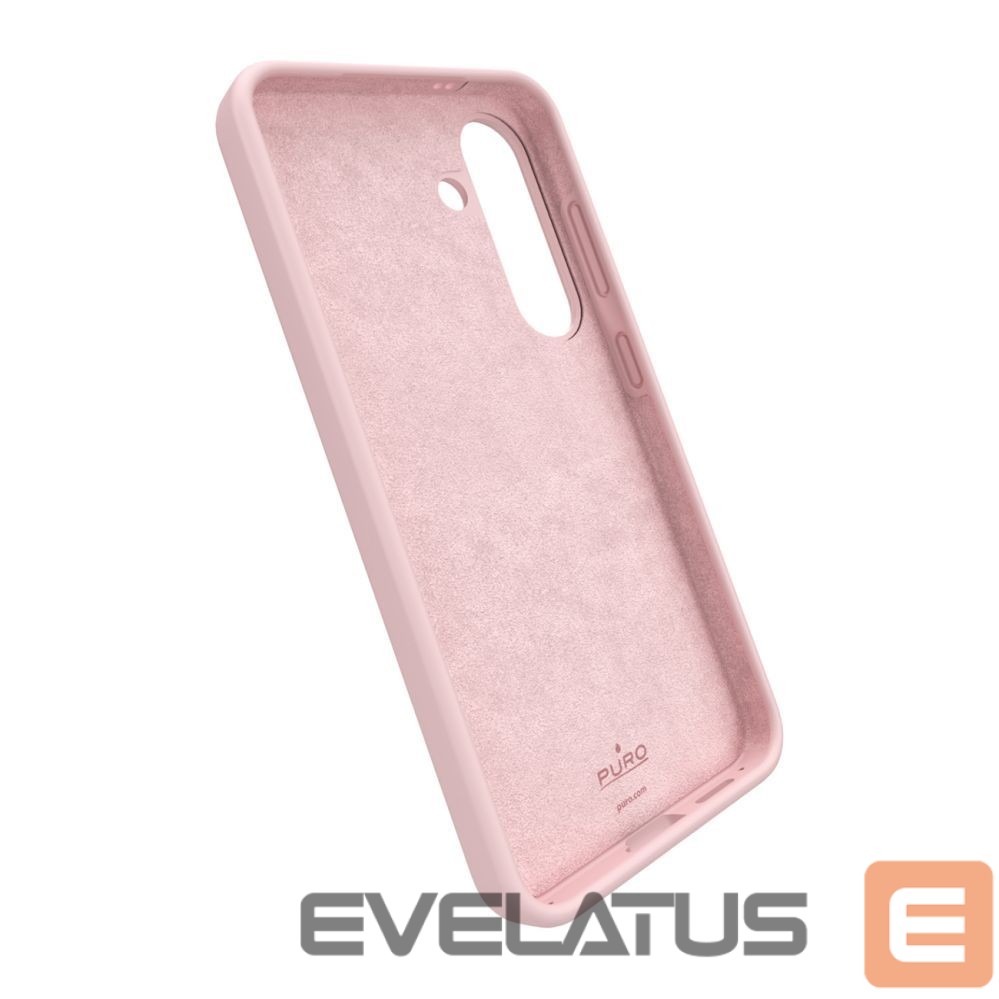 Tagakaaned Puro Puro Icon Silicone Case for Samsung Galaxy S25 - Pink