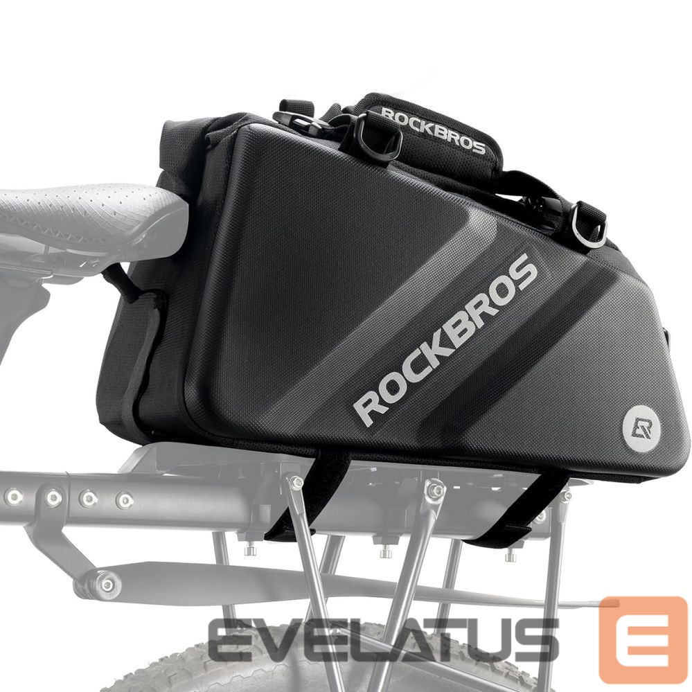 Jalgratta tarvik Rockbros Rockbros 30140090001 bicycle bag for trunk 11.6l - black