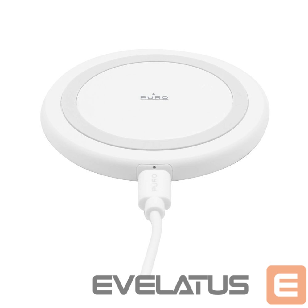 Adaptrid Puro Elektrik Puro Wireless Charger for Android, iPhone - White
