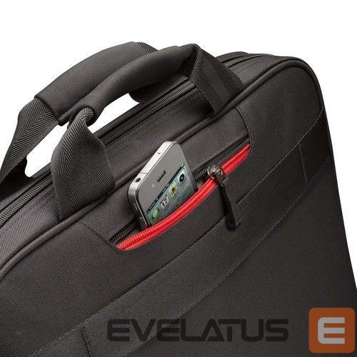 Sülearvuti kott Case Logic Casual Laptop Bag DLC117 Fits up to size 17 ", Black, Shoulder strap