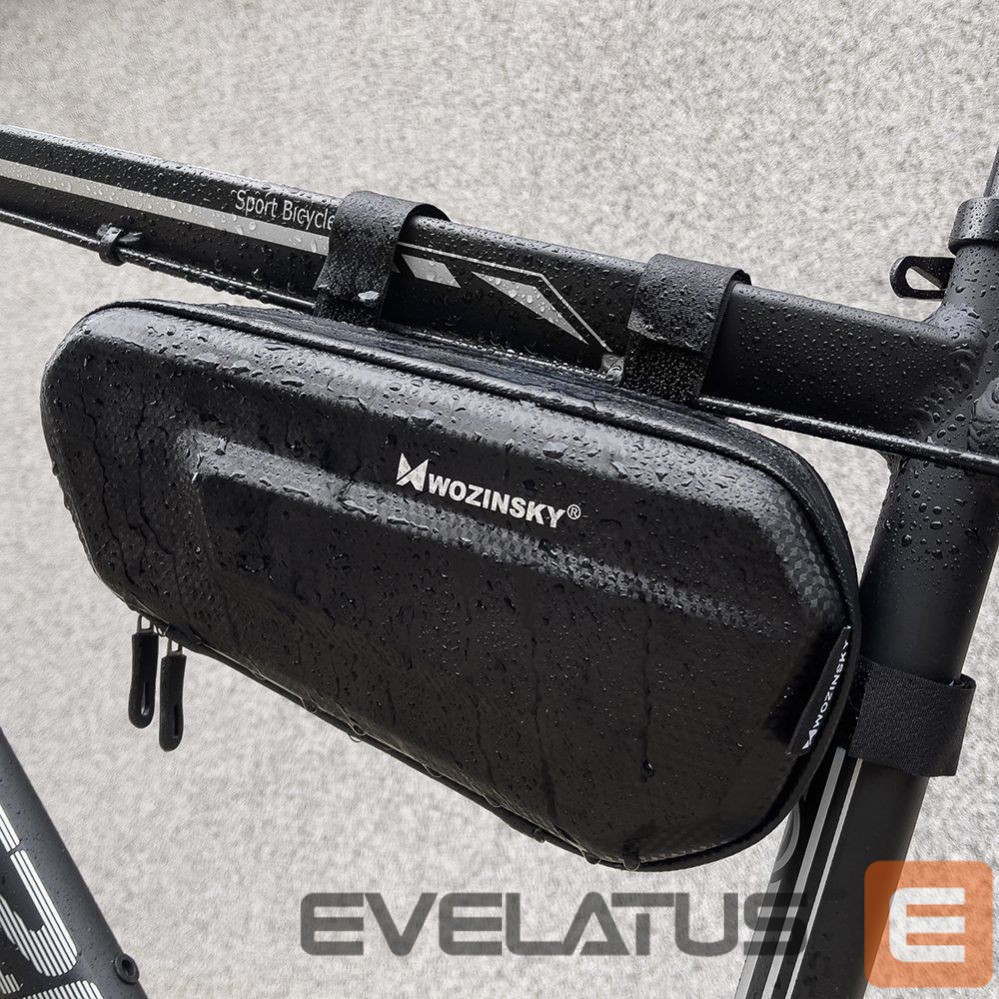 Jalgratta tarvik Wozinsky Wozinsky Bicycle Frame Bag 1.5L Black (WBB10BK)