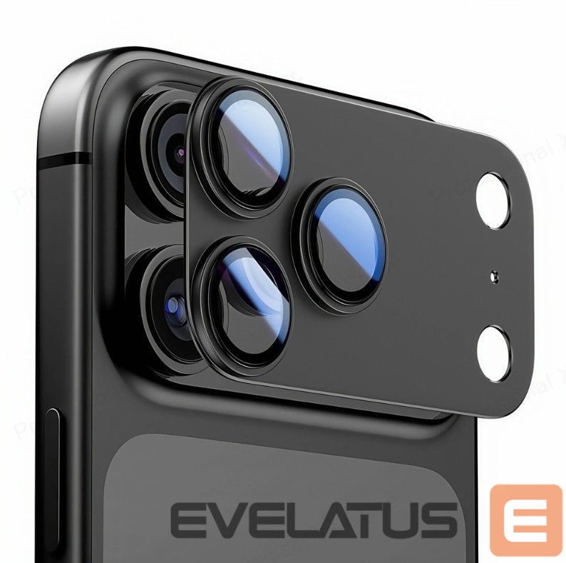 Kaitseklaasid Tech-Protect Apple IPHONE 17 PRO APARATU TECH-PROTECT CAMFULL FIT Black