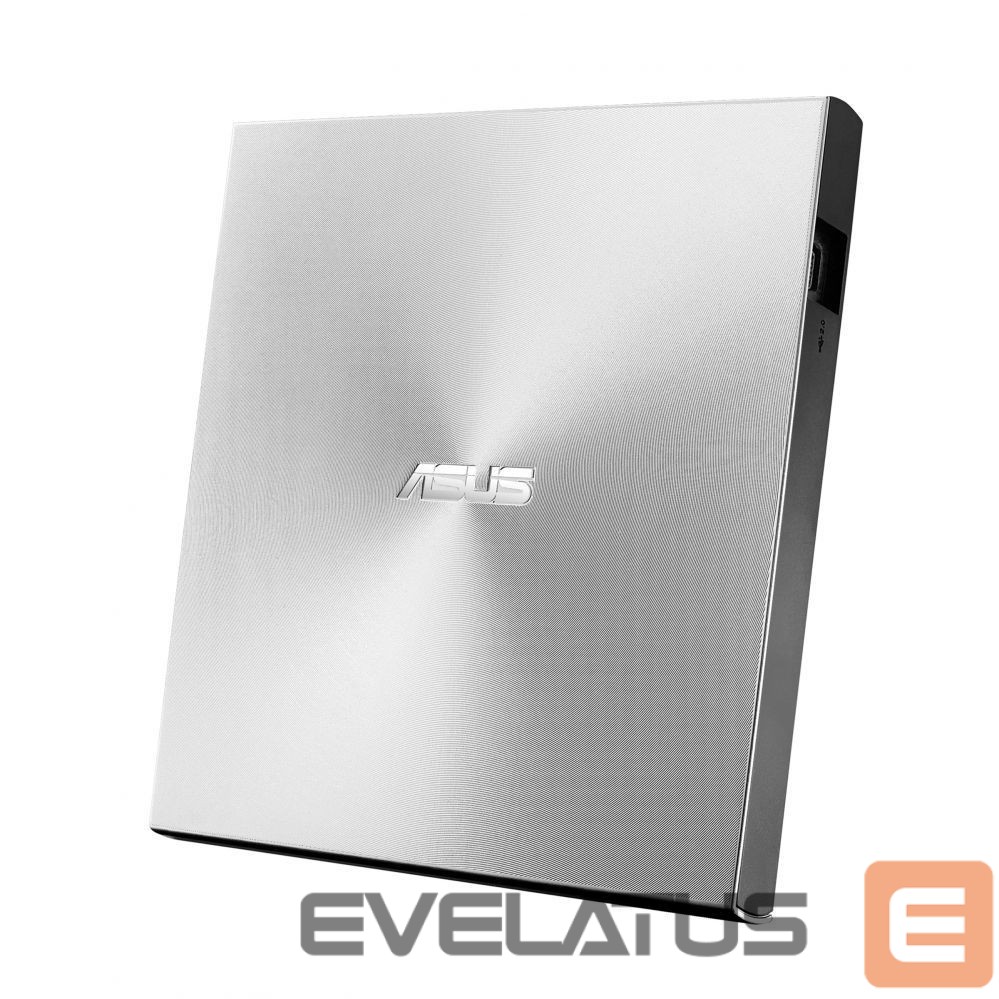 Server – muud tarvikud Asus ZenDrive U8M (SDRW-08U8M-U) Interface USB Type-C, DVD±RW, CD read speed 24 x, CD write speed 24 x, Silver