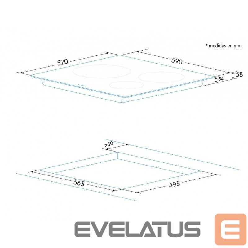 Lauapliidid Edesa EIR-6331 B