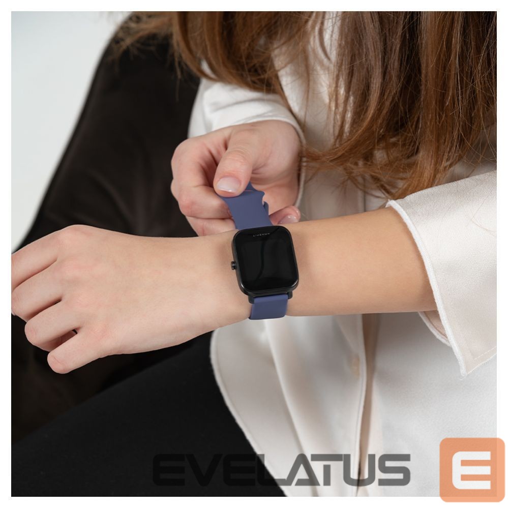 Rihm Evelatus Evelatus Watch 20mm Silicone Loop Watch Straps (130mm M/L) Blue