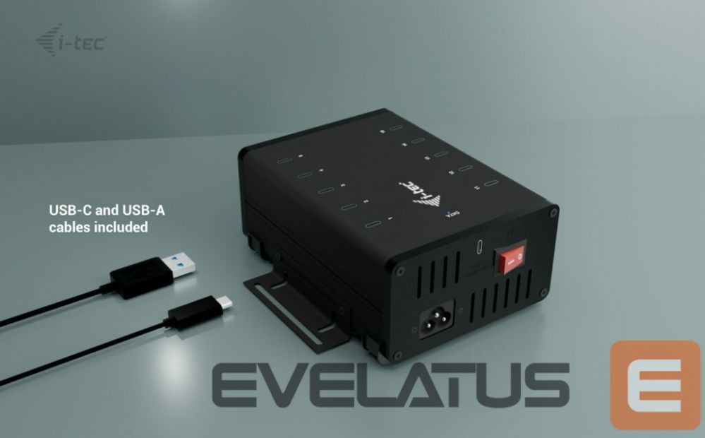 Arvutitarvikud I-TEC I-TEC USB-C/USB-A Charging HUB 10 Port