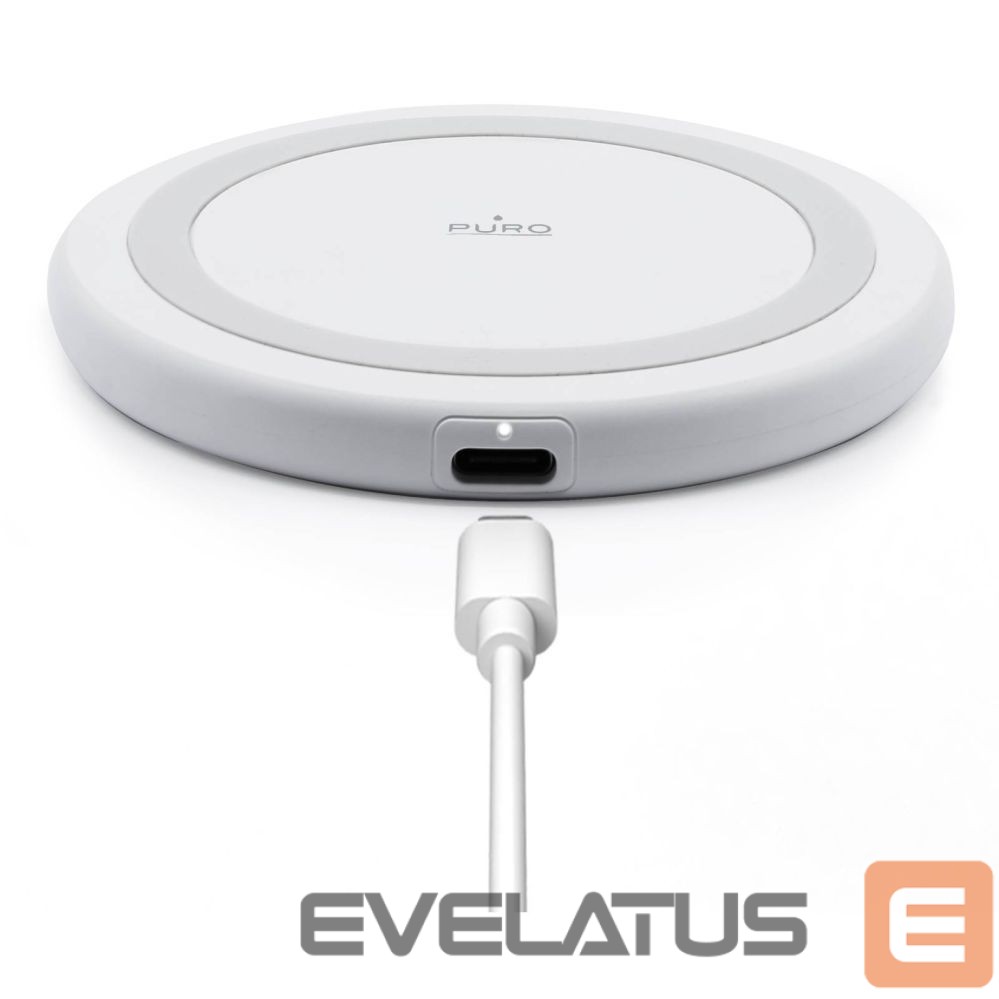 Adaptrid Puro Elektrik Puro Wireless Charger for Android, iPhone - White