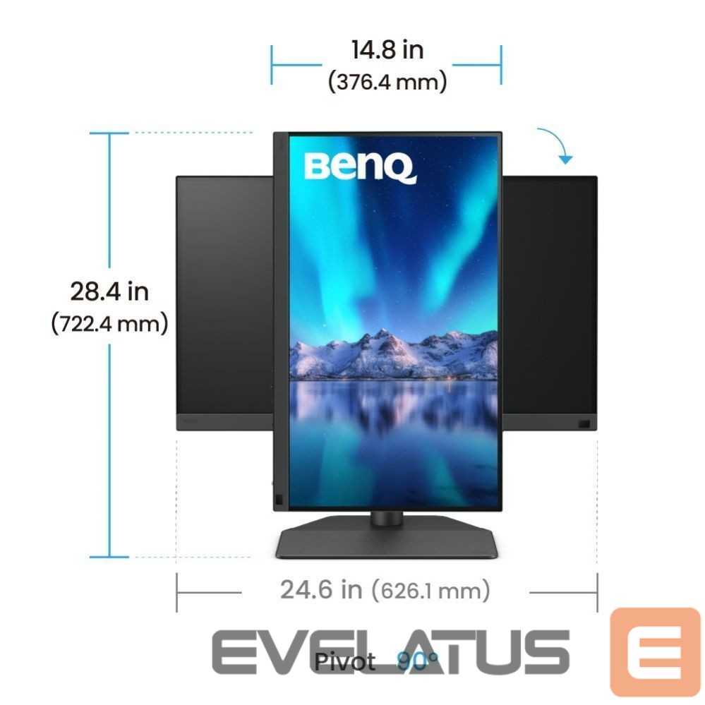 Monitorid Beno BENQ SW242Q 24.1inch 16:10 2560x1600 IPS