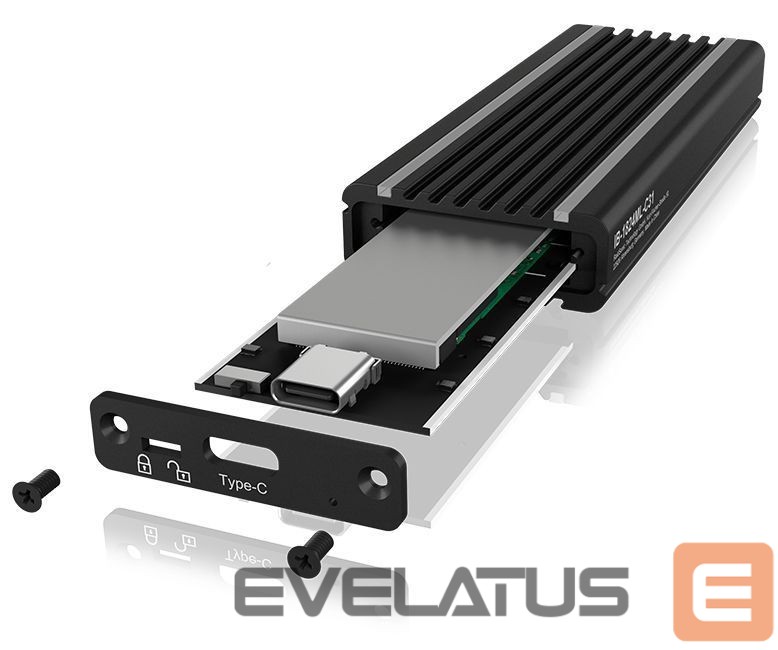 Muu arvutitarvik Raidsonic Icy box IB-1824ML-C31 Enclosure for 1x NVMe