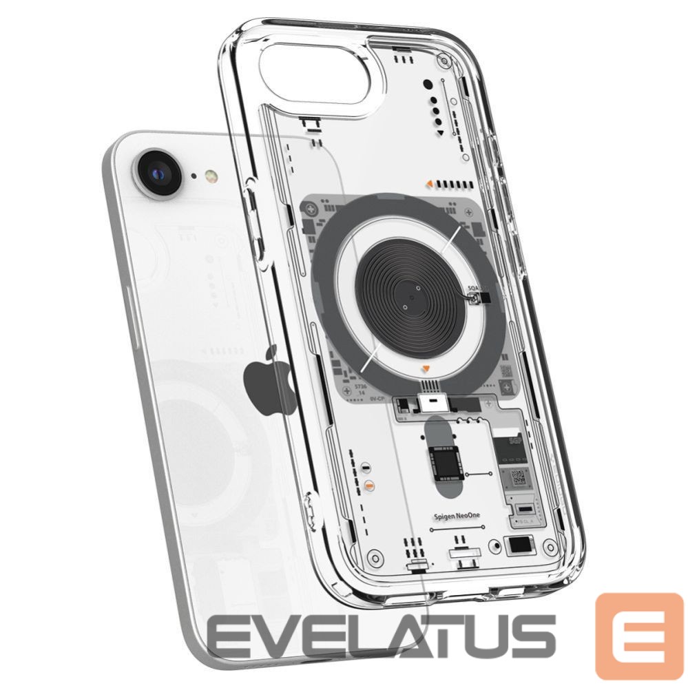 Tagakaaned Spigen Spigen Ultra Hybrid MagSafe Case for iPhone 16e Neo One - Clear