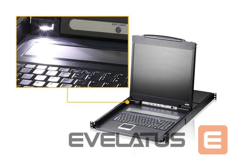 Server – muud tarvikud Aten CL1308N-ATA-AG 8-Port PS/2-USB VGA 19" LCD KVM Switch