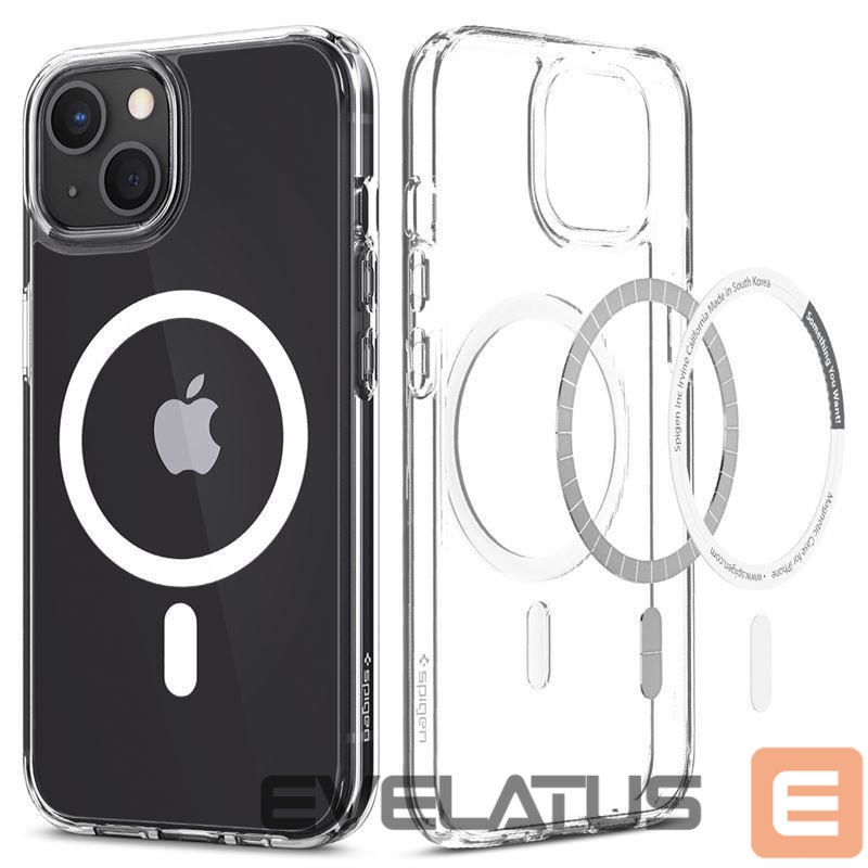 Tagakaaned Spigen Transparent || White