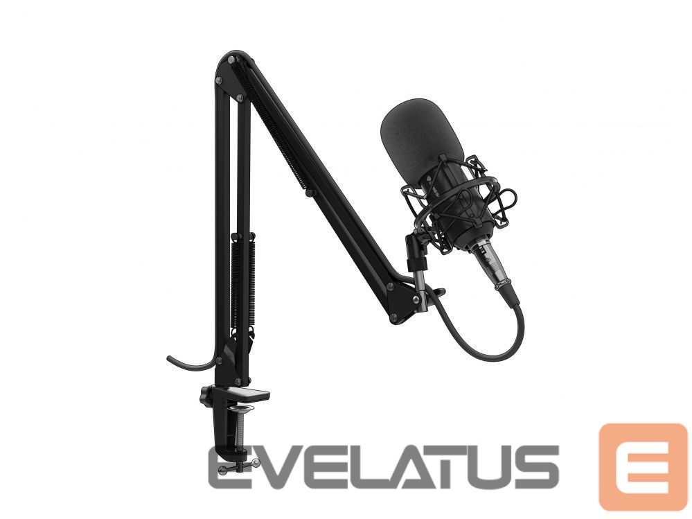 Muu arvutitarvik Genesis Gaming Microphone Radium 300 Black, Wired