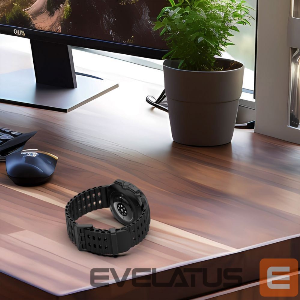 Rihm Tech-Protect Tech-Protect IconBand Pro Strap for Samsung Galaxy Watch Ultra (47mm) - Black