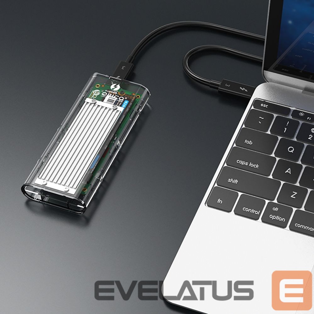 Muu arvutitarvik Orico Orico TCM2-C3 M.2 NVME to USB-C 10Gb/s Disk Drive - Gray