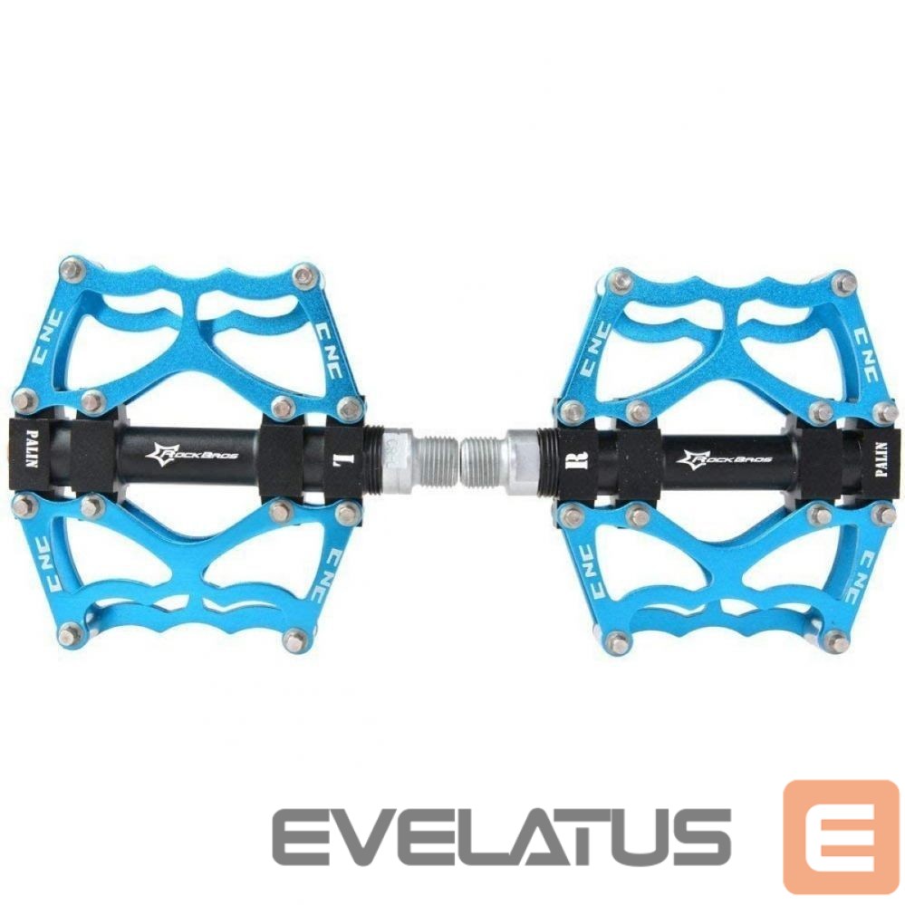 Jalgratta tarvik Rockbros Rockbros JT201012LBL bicycle pedal set - blue