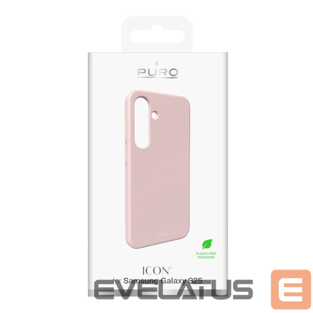 Tagakaaned Puro Puro Icon Silicone Case for Samsung Galaxy S25 - Pink