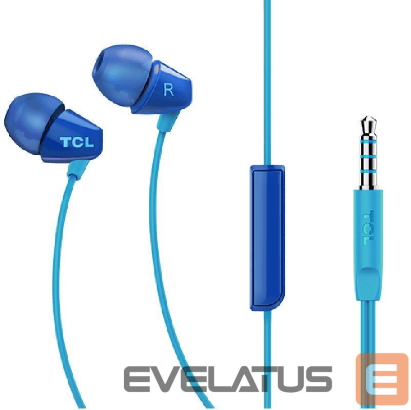 Kõrvaklapid TCL SOCL100BL In-ear Wired Headset Blue