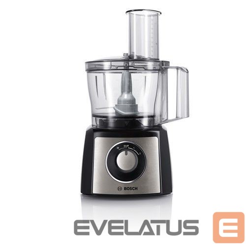 Mikserid ja blenderid Bosch Food Processor MCM3401M Black/Stainless steel, 800 W, Number of speeds 2, 2.3 L, Blender, Meat mincer
