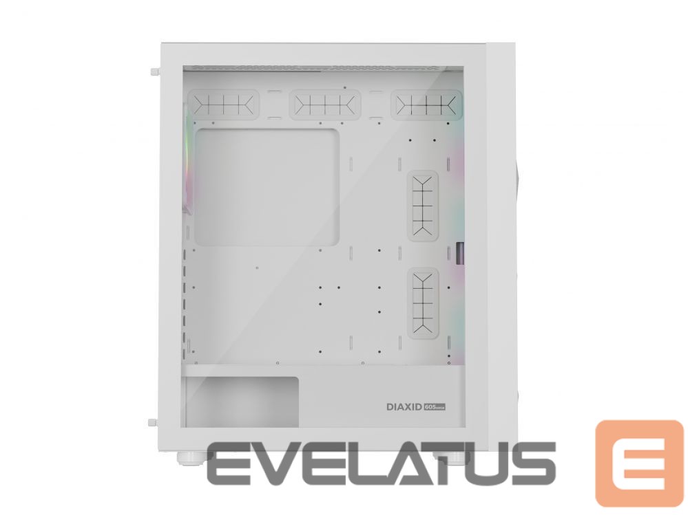 Arvuti komponendid Natec NATEC Genesis PC Case Diaxid 605 white