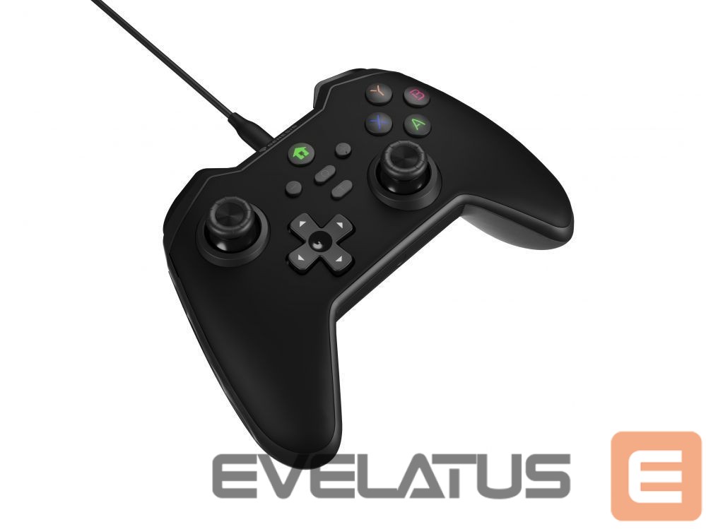 Arvutitoolid / lauad Genesis Mangan 300 Gamepad, Black, Wired