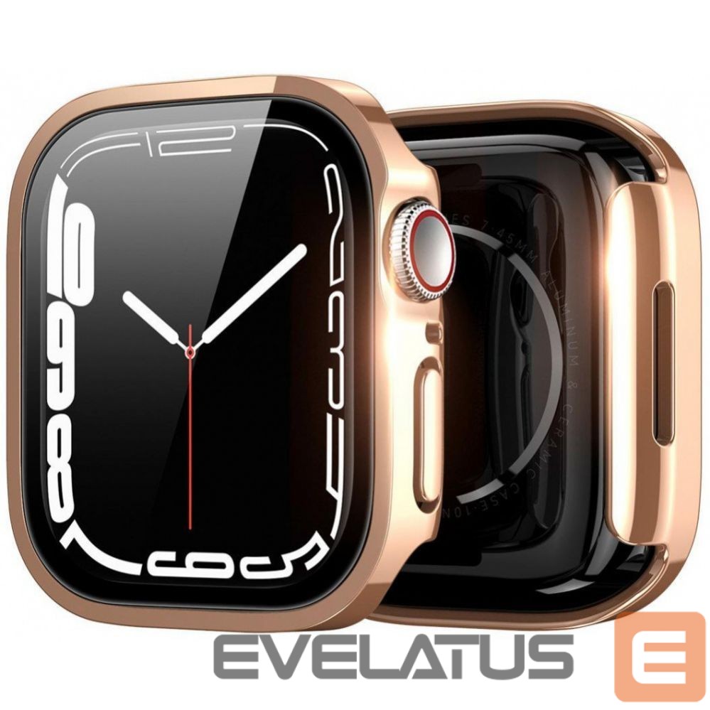 Ekraani kaitse Dux Ducis Hamo Apple Watch Series 7/8/9 Case (PC) 41MM Rose Gold
