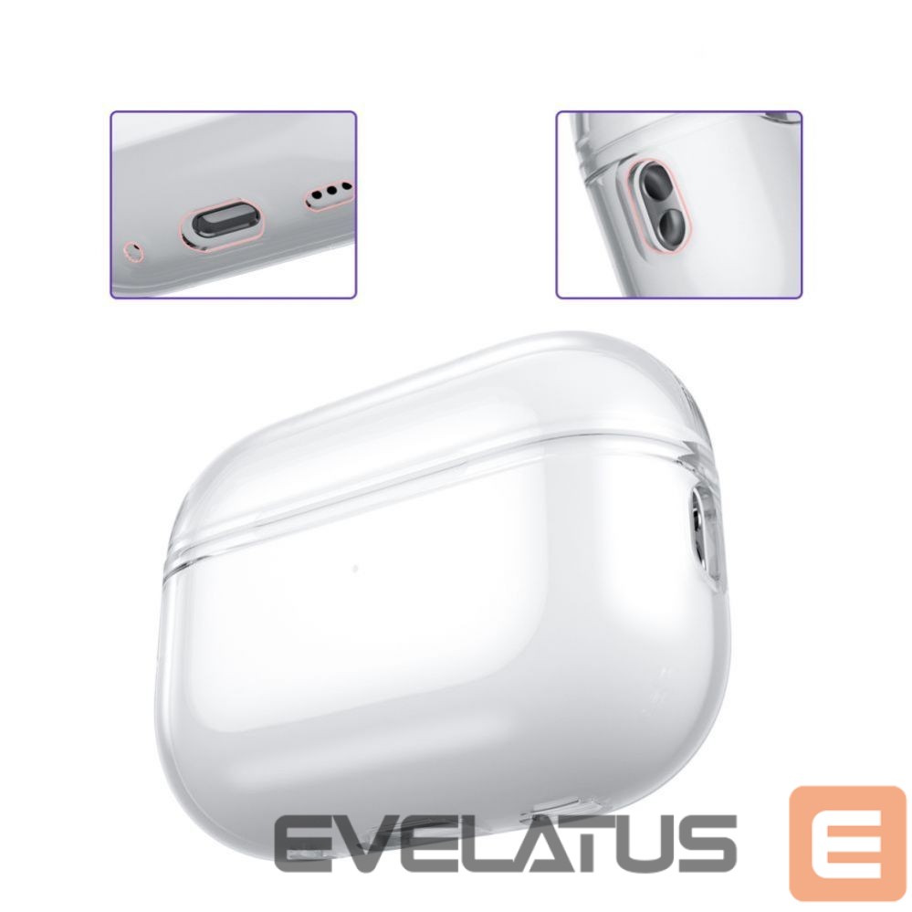 Nutikella- käevõrude tarvikud Tech-Protect Tech-Protect FlexAir Case for Apple AirPods Pro 1 / 2 - Clear