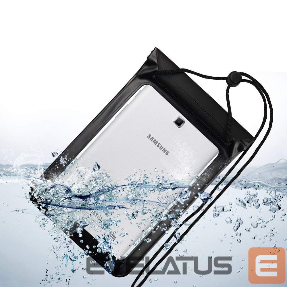 Teised Hurtel Universal waterproof case for phone / tablet up to 8 inches black