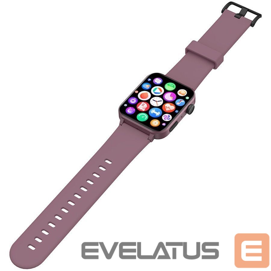 Nutikell Blackview Blackview R30 Pro Fitness Smartwatch, 1.83-inch HD,220mAh Battery, 24-hour SpO2 Detection + Heart Rate Monitoring, Monitor Sleep status, Calls and SMS notification, Purple