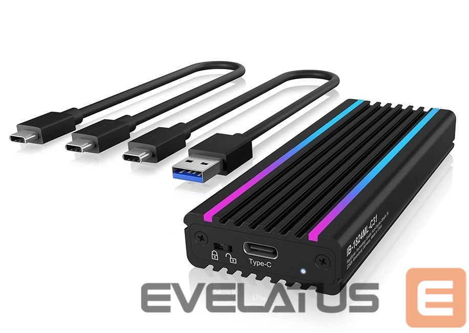 Muu arvutitarvik Raidsonic Icy box IB-1824ML-C31 Enclosure for 1x NVMe