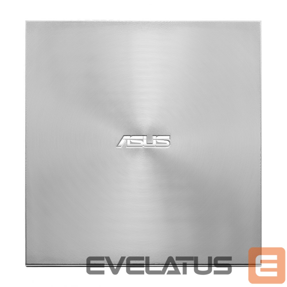 Server – muud tarvikud Asus ZenDrive U8M (SDRW-08U8M-U) Interface USB Type-C, DVD±RW, CD read speed 24 x, CD write speed 24 x, Silver