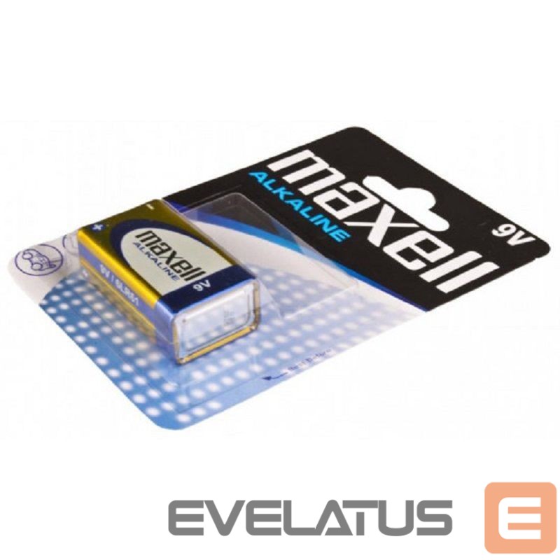 Elektritarbed ja tarvikud Maxell Crona Alkaline 6LR61 9V